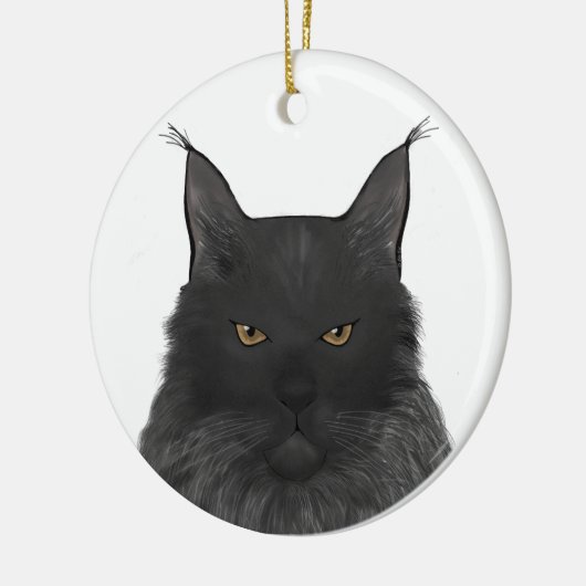 Maine Coon Ornament (Links)