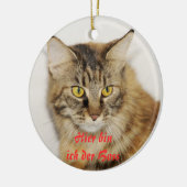 Maine Coon Ornament (Links)