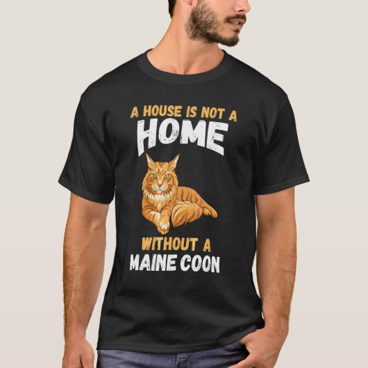 Maine Coon Owner T-shirt (Voorkant)