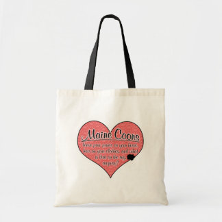 Maine Coon Paw Prints Cat Humor Tote Bag