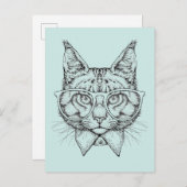 Maine Coon Portrait Briefkaart (Voorkant / Achterkant)