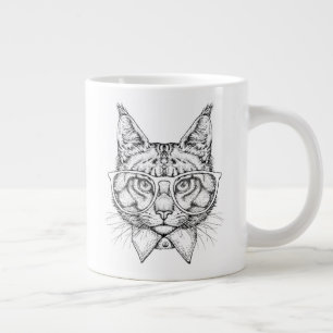 Maine Coon Portrait Grote Koffiekop