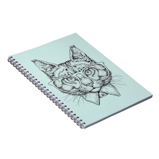 Maine Coon Portrait Notitieboek (Rechterzijde)