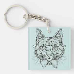 Maine Coon Portrait Sleutelhanger