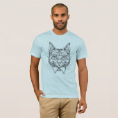 Maine Coon Portrait T-shirt (Voorkant volledig)