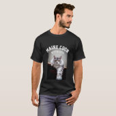 maine coon schattige kitten t-shirt (Voorkant volledig)