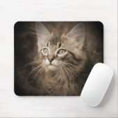 Maine Coon Sepia #1 Mousepad Muismat (Met muis)