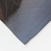 Maine Coon Sneeuw slee Christmas decoratie Fleece Deken (Hoek)