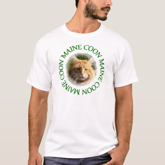 maine coon t-shirt (Voorkant)