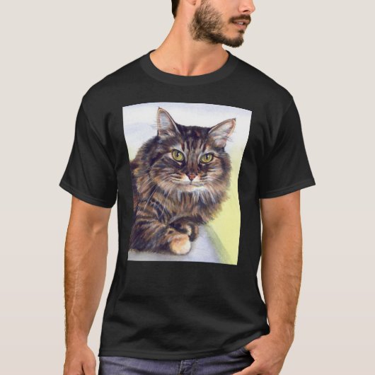 Maine Coon T Shirt - Gift for Cat Lovers (Voorkant)