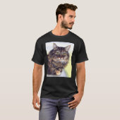 Maine Coon T Shirt - Gift for Cat Lovers (Voorkant volledig)