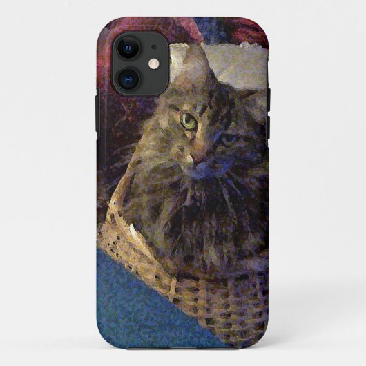 Maine Coon Tabby Cat Case-Mate iPhone Case (Achterkant)