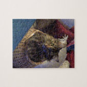 Maine Coon Tabby Cat Legpuzzel (Horizontaal)