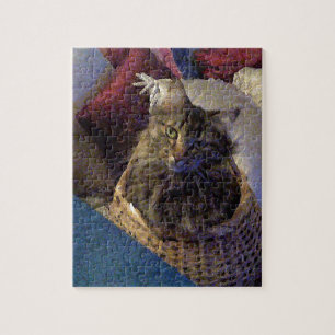 Maine Coon Tabby Cat Legpuzzel
