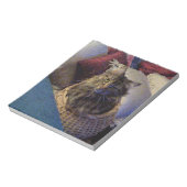 Maine Coon Tabby Cat Notitieblok (Linkerzijde)