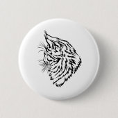 Maine Coon Tycoon Ronde Button 5,7 Cm (Voorkant)