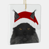 Maine Coon Vakantie Ornament (Rechts)