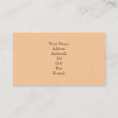 Maine coon visitekaartjes (Achterkant)