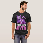 Maine Coon voor kat T-shirt (Voorkant volledig)