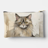 Maine Coon Waterverf Etui (Achterkant)