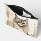 Maine Coon Waterverf Etui (Open)