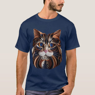 Maine Coone De Papier Collectie T-shirt