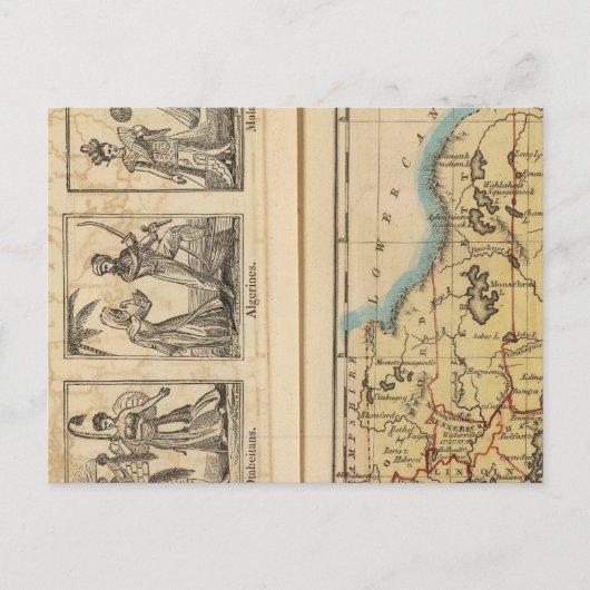 Maine Costumes Briefkaart (Voorkant)