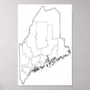 Maine County's Blank overzicht