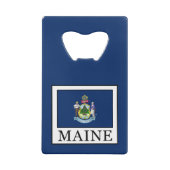 Maine Creditkaart Flessenopener (Achterkant)