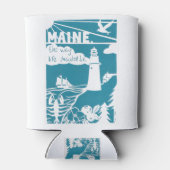 Maine - de manier waarop het leven zou moeten zijn blikjeskoeler (Achterkant)