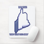 Maine, de manier waarop je zou moeten zijn © mouse muismat (Met muis)