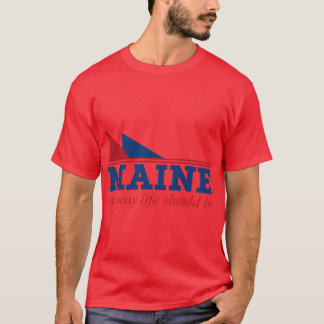 Maine de weg t-shirt