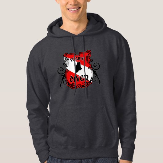 Maine Diver Hoodie (Voorkant)