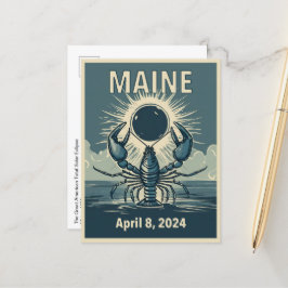 Maine Eclipse Briefkaart