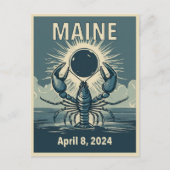 Maine Eclipse Briefkaart (Voorkant)