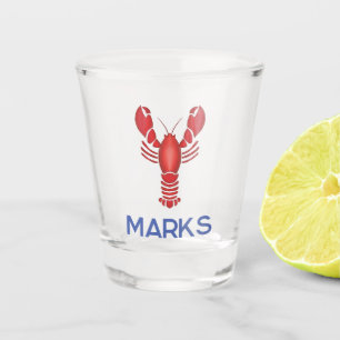 Maine Evenement Kreeft Fest New England Huwelijksg Shot Glas