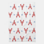 Maine Evenement Kreeft Shack Preppy Kustgebied Theedoek (Verticaal)