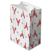 Maine Event Kreeft Voornaam Zeekant Kust- Medium Cadeauzakje (Achterkant Gekanteld)