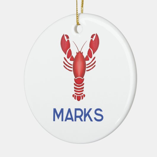 Maine Event Lobsterfest New England Trouwgunst Keramisch Ornament (Links)