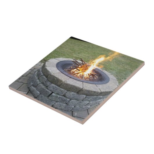 Maine FirePits. Tegeltje (Zijkant)