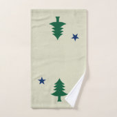 Maine Flag 1901 Bad Handdoek (Handdoek)