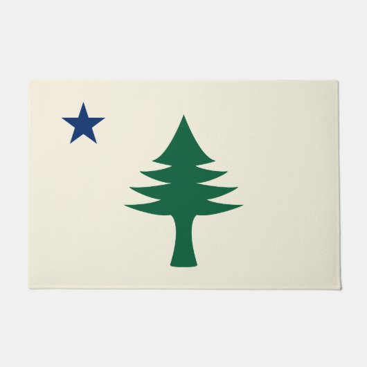 Maine Flag 1901 Deurmat (Voorkant)