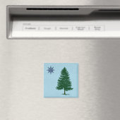 Maine Flag 1901 Magneet (Insitu (Vaatwasser))