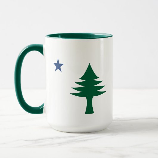 Maine Flag 1901 Mok (Links)