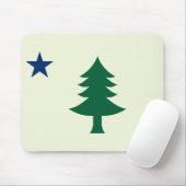 Maine Flag 1901 Muismat (Met muis)