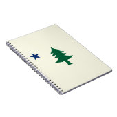 Maine Flag 1901 Notitieboek (Rechterzijde)