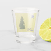 Maine flag (1901) shot glas (Achterkant)