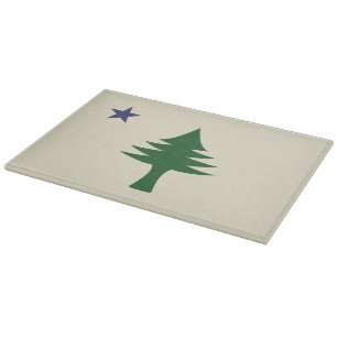Maine Flag 1901 Snijplank