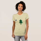 Maine Flag 1901 T-shirt (Voorkant volledig)