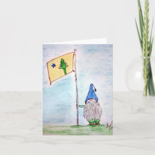 Maine Flag Bedankkaart (Voorkant)